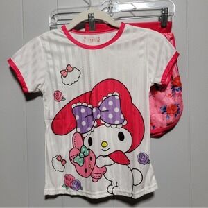 Hello Kitty Kids T-Shirt And Short Pajama Set 12‎